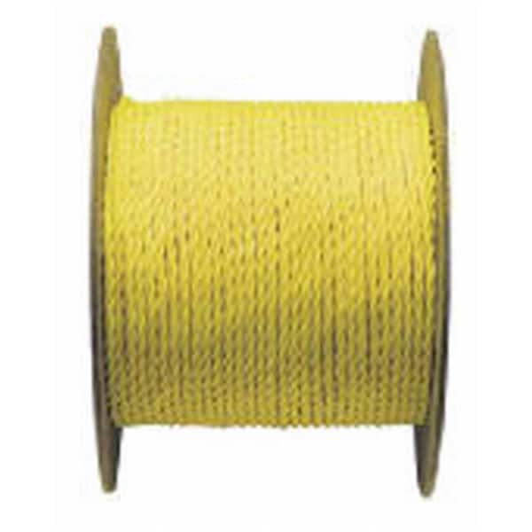 Eat-In 0.37 x 400 in. Twisted Polypropylene Rope, Yellow EA3242965 - main